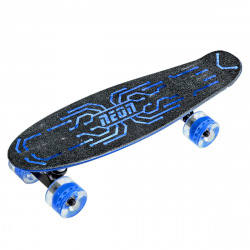 Скейтборд Neon Hype Синий  (N100787)