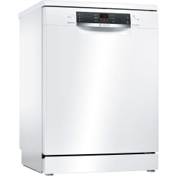 Отдельно стоящая посудомоечная машина Bosch SMS46JW10Q - 60 см/12 компл/6 прогр/5 темп.реж/белый (SMS46JW10Q)