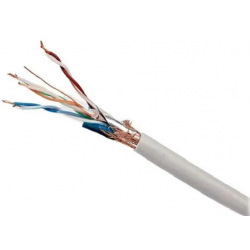 Сетевой телекоммуникационный кабель CAT5e, многожильная, медь, экранированная фольгой, 305 м Cablexpert SPC-5004E