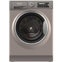 Пральна машина Hotpoint Ariston NLLCD946GSAEU 9кг/1400/A+++/60см/пар/інвертор/дисплей/Срібло (NLLCD946GSAEU)