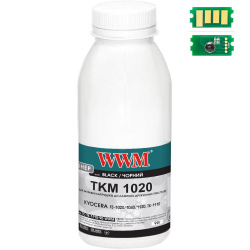 Тонер и Чип WWM 90г Black (TC-TK-1110-90-WWM)