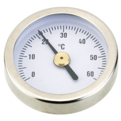 Термометр Danfoss FHD-T (0 + 60C), диаметр 35мм, би-металическая (088U0029)