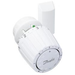 Термостатична головка Danfoss 2992, підключення RA, датчик, регулювання +5 до +26 ° C біла (013G2992)