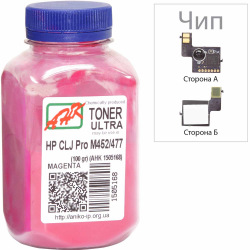 Тонер и Чип для HP Color LaserJet Pro M477 АНК  Magenta 100г 1505172