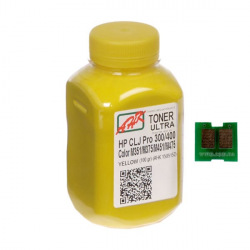 Тонер та Чіп для HP 305A Magenta (CE413A) АНК  Yellow 100г 1505165