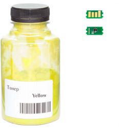 Тонер и Чип АНК 120Г Yellow (Желтый) (3203478)