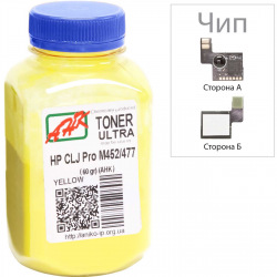 Тонер та Чіп для HP Color LaserJet Pro M477 АНК  Yellow 60г 3202787