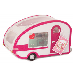 Транспорт для ляльок LORI Кемпер рожевий LO37011Z (LO37011Z)