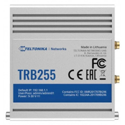 Індустріальний LTE шлюз на 2 SIM карти TRB255 (TRB255000000)