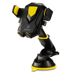 Тримач автомобільний для смартфонів Remax Transformer Holder black+yellow (RM-C26-BLACK+YELLOW)