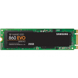 Твердотільний накопичувач SSD M.2 Samsung 860 EVO 250GB SATA V-NAND 3bit MLC (MZ-N6E250BW)