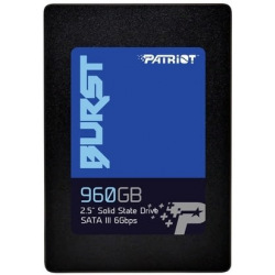 Твердотільний накопичувач SSD 2.5" Patriot BURST 960GB SATA TLC (PBU960GS25SSDR)