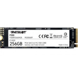 Твердотельный накопитель SSD Patriot M.2 NVMe PCIe 3.0 x4 256GB 2280 P300 (P300P256GM28)