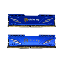 модуль пам’яті 32Gb DDR4 2666MHz  Atria Fly Blue ( 2x16) UAT42666CL19BLK2/32 (UAT42666CL19BLK2/32)
