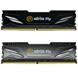 модуль пам’яті 16Gb DDR4 3600MHz  Atria Fly Black (2x8) UAT43600CL18BK2/16 (UAT43600CL18BK2/16)