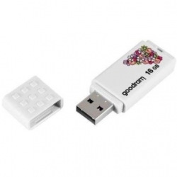 Флеш пам’ять 16GB UME2-SPRING 20R/5W WHITE USB 2.0 UME2-0160W0R11-SP (UME2-0160W0R11-SP)