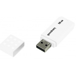 Флeш пам’ять 16GB UME2 WHITE USB 2.0 GOODRAM UME2-0160W0R11 (UME2-0160W0R11)