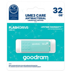 Флеш-накопитель USB3.0 32GB GOODRAM UME3 Care Green (UME3-0320CRR11) (UME3-0320CRR11)