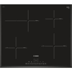 Варильна поверхня Bosch вбудована індукційна PIF651FC1E -60см/4 конф/1 зона розшир./сенсор/чорний (PIF651FC1E)