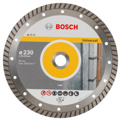 Відрізний диск алмазний Bosch Standard for Universal Turbo 230-22.23 (2.608.602.397)