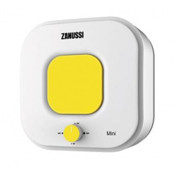 Водонагрівач Zanussi ZWH/S 10 Mini O / 10 л, над мийкою, жовтий