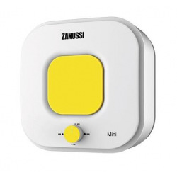 Водонагреватель Zanussi ZWH/S 15 Mini O 15 л, над мойкой, желтый (ZWH/S15MINIO)