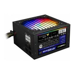 Блок питания ATX 500W,RGB,МОДУЛЬНЫЙ,APFC, 12см вент,80+ VP-500-M-RGB (VP-500-M-RGB)