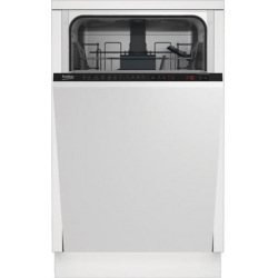 Вбудовувана посудомийна машина Beko DIS26021- 45 см./10 компл./6 програм/дисплей/А++ (DIS26021)
