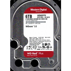 Жорсткий диск WD Red Plus 6Tb WD60EFPX SATA WD60EFPX (WD60EFPX)