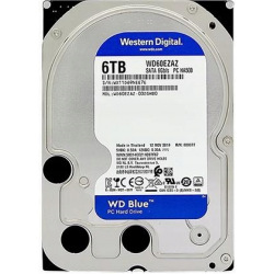 Накопитель HDD SATA 6.0TB WD Blue 5400rpm 256MB (WD60EZAZ) (WD60EZAZ)