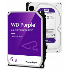 Жорсткий диск WD Purple 6TB 5400rpm WD63PURZ WD63PURZ (WD63PURZ)