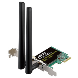 WiFi-адаптер ASUS PCE-AC51  802.11ac, 2.4/5 ГГц, AC750,  PCI Express (PCE-AC51)