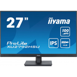 27" 16:9 IPS РК монітор, 1920х1080, 0.4 мс (MPRT),  100 Гц, FreeSync, 1xHDMI/1xDP/4xUSB 3.2, SP 2x2 В XU2792HSU-B6 (XU2792HSU-B6