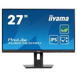 27" 16:9 IPS РК монітор, 1920х1080, 3 мс (GTG), 10 0 Гц, FreeSync, 1xHDMI/1xDP/2xUSB 3.2, SP 2х2 Вт,  XUB2763HSU-B1 (XUB2763HSU-