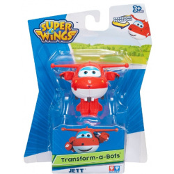 Игровая фигурка-трансформер Super Wings Transform-a-Bots Jett, Джетт (YW710010)