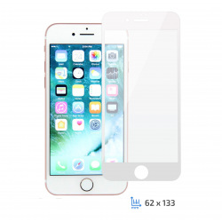 Защитное стекло 2E iPhone 7/8/ 3D white border FG (2E-TGIP-8/7-3D-WB)