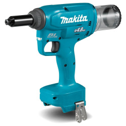 Заклепочник Makita LXT DRV150Z 18B, 10 kN - 2,4 мм, 3,2 мм, 4,0 мм, 4,8 мм (без АКБ и ЗП) (DRV150Z)