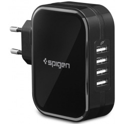 Зарядное устройство Spigen F401 USB, Black (000AD23962)