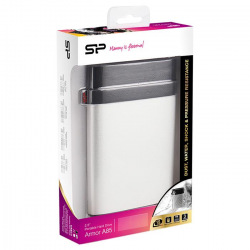 Жесткий диск Silicon Power 2.5" USB 3.2 2TB Armor A85 защита IP68 Metal Silver (SP020TBPHDA85S3S)