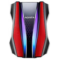 Жорсткий диск ADATA 2.5" USB 3.2 1TB HD770G захист IP68 RGB Black/Red (AHD770G-1TU32G1-CRD)