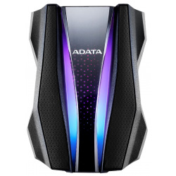 Жорсткий диск ADATA 2.5" USB 3.2 2TB HD770G захист IP68 RGB Black (AHD770G-2TU32G1-CBK)