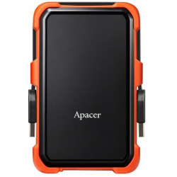 Жесткий диск Apacer 2.5" USB 3.1 1TB AC630 защитат IP55 Black/Orange (AP1TBAC630T-1)