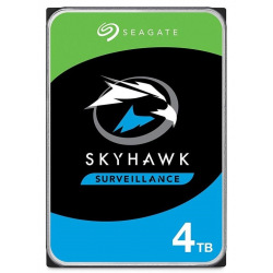 Жесткий диск Seagate 3.5" SATA 3.0 4TB 5900 64MB SkyHawk (ST4000VX007)