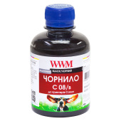 Чорнило WWM C08 Black для Canon 200г (C08/B) водорозчинне