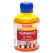 Чернила WWM C11 Yellow для Canon 200г (C11/Y) водорастворимые