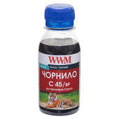 Чорнило WWM C45 Black для Canon 100г (C45/BP-2) пігментне