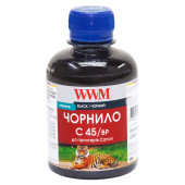 Чорнило WWM C45 Black для Canon 200г (C45/BP) пігментне