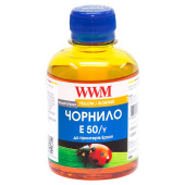 Чернила WWM E50 Yellow для Epson 200г (E50/Y) водорастворимые