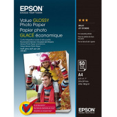 Фотопапір Epson Value Glossy Photo Paper 183 г/м кв, A4, 50 арк. (C13S400036)