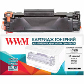 Картридж WWM заміна HP 36A CB436A (LC36N)